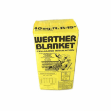 Energy saving weather blanket insulation