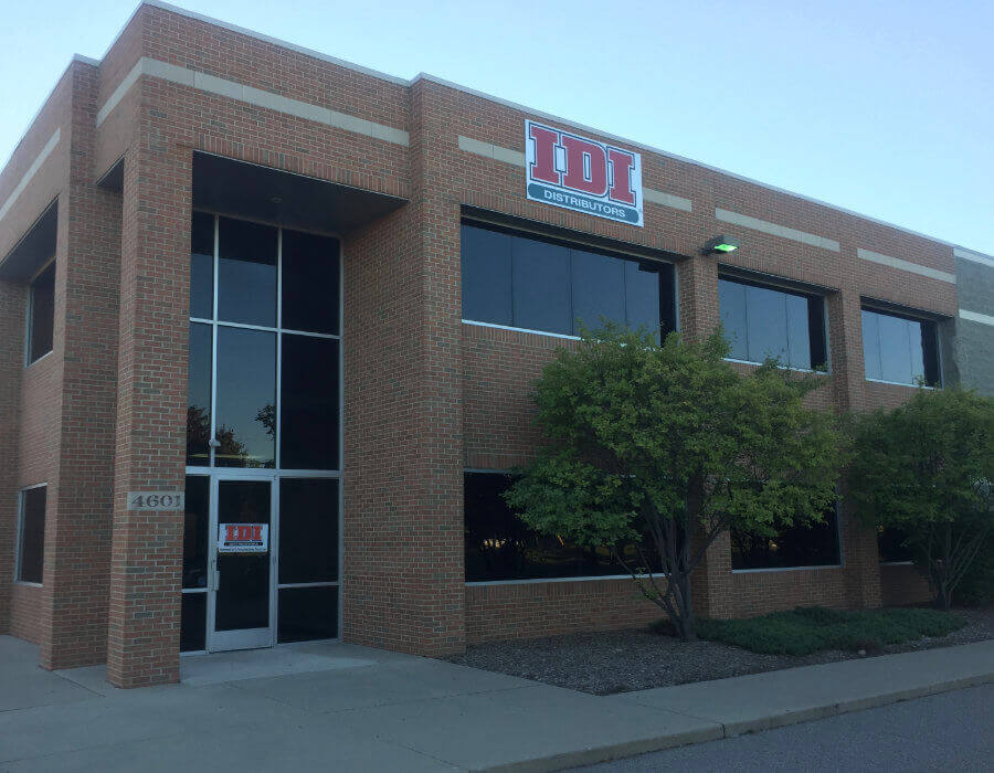 Exterior of Detroit branch of IDI Distributors