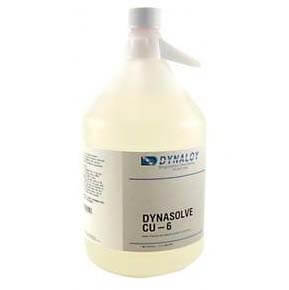 Plastic jug of dynasolv adhesive prep liquid