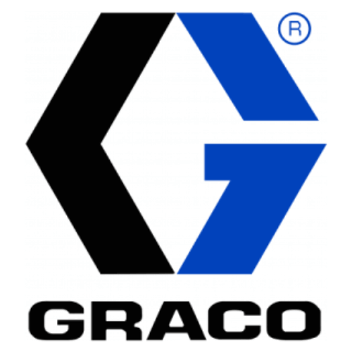 Blue and black Graco logo with a large, geometric G.