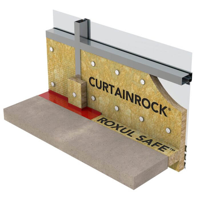 ROCKWOOL ROXUL Safe® wool insulation diagram