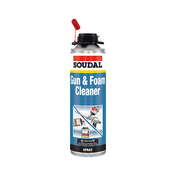 A Can of Soudal Foam Gun Cleaner