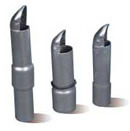 3 metal swivel wall nozzles used for blowing insulation