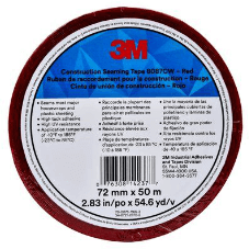 Side view of a roll of 3M construction seaming tape