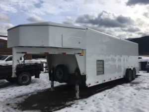 What an insulated trailer looks like from the outside