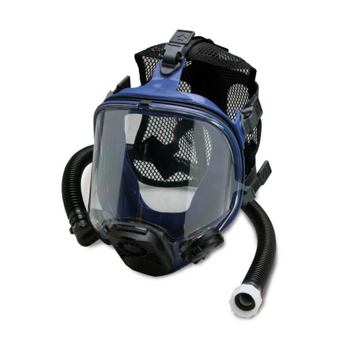 Respiratory mask for fresh air system