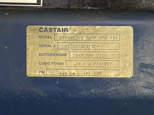castair model specifications