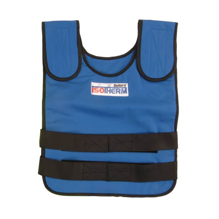 front view of isotherm cooling vest