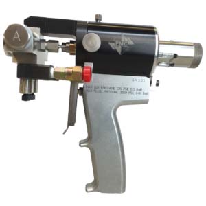 PMC Spray foam gun from the front