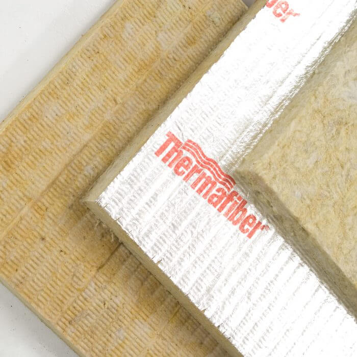 corner view of Thermafiber® FireSpan® Mineral Wool