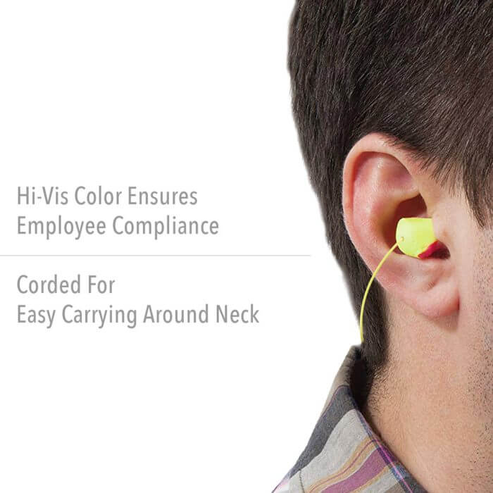 ear plug in ear