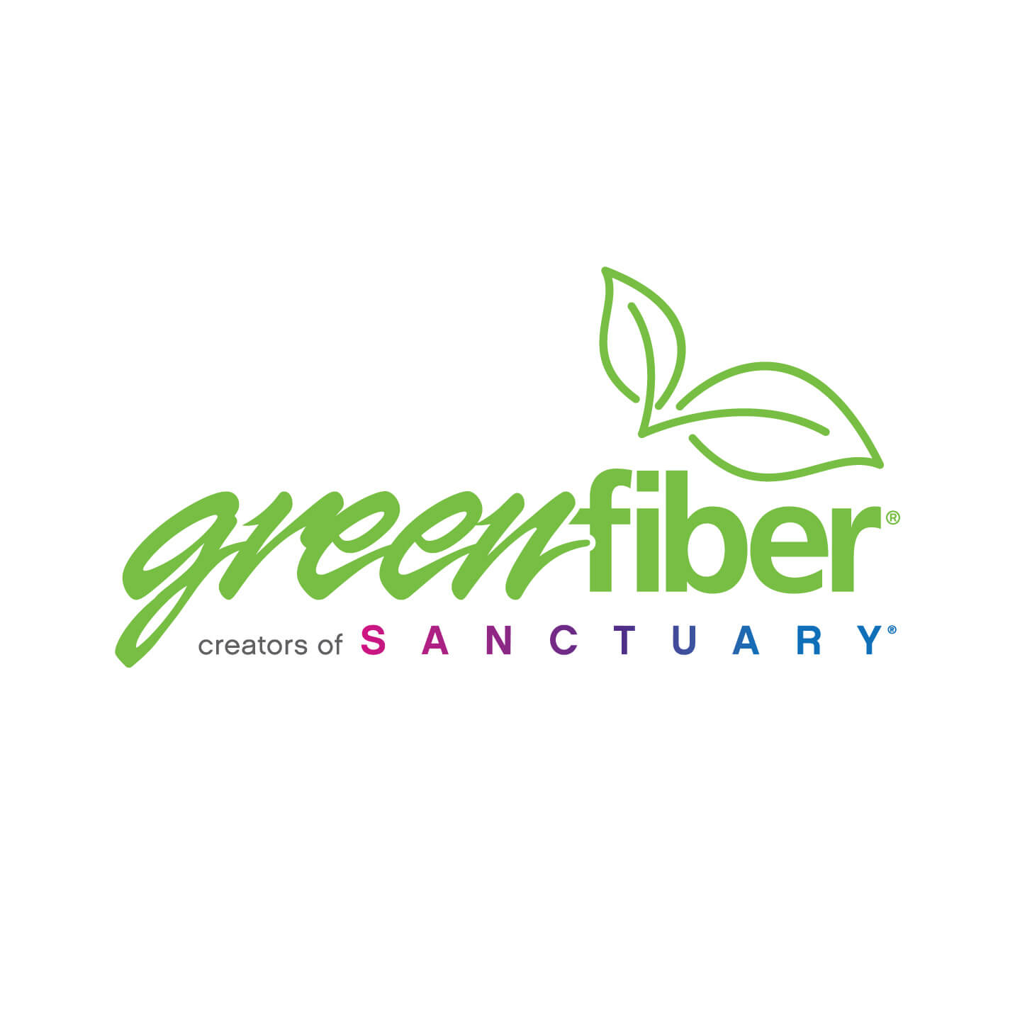 2023 Greenfiber logo (Square)